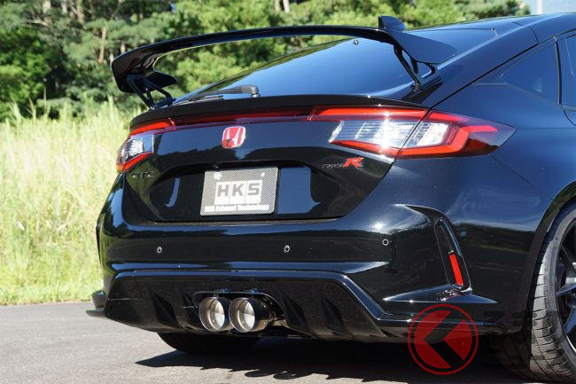 HKSからシビックタイプR用「リーガマックス」などのチューニングパーツ