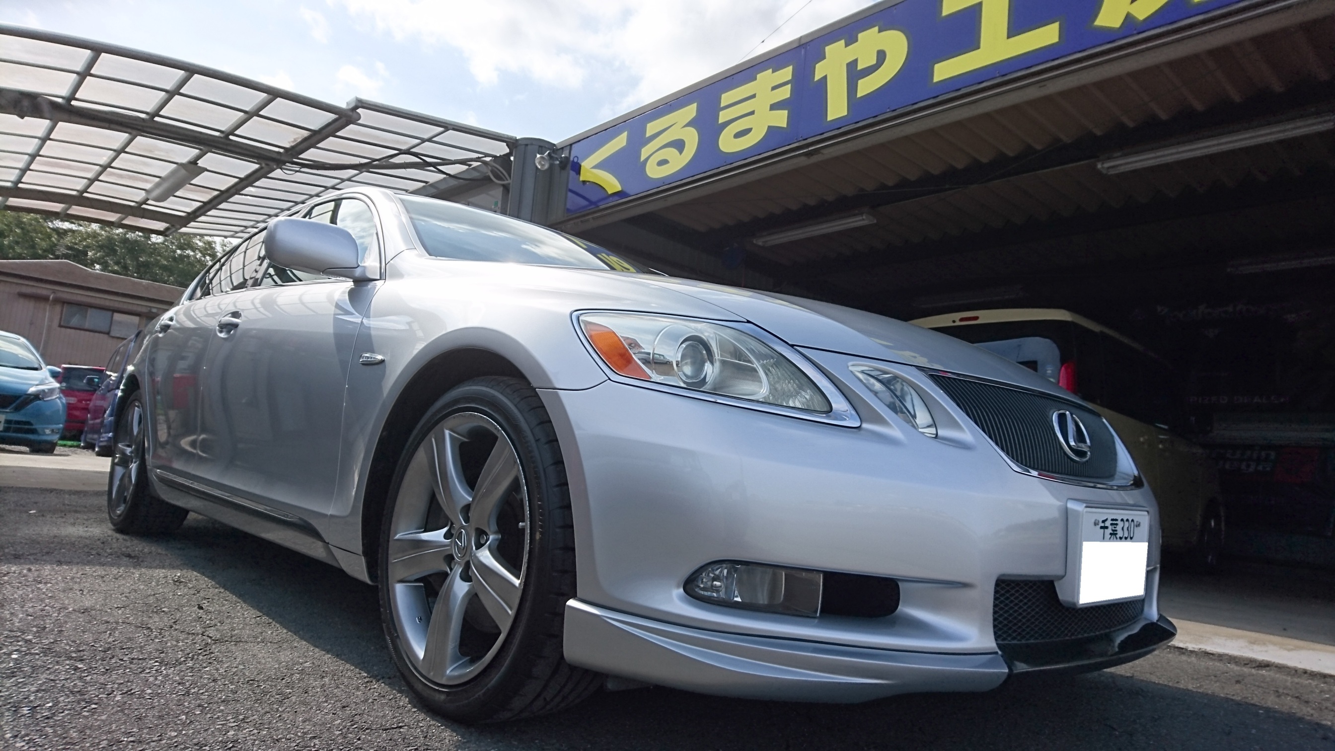 190系 GS430】社外ナビ取付 ツインモニター化 | くるまや工房 制作実績