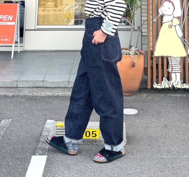 Go To Hollywood デニム 変形 パンツ ネイビー