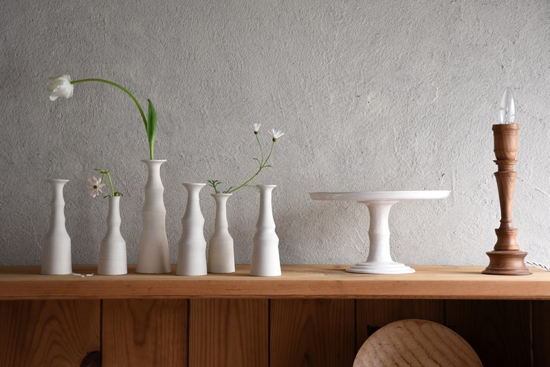 飾っておきたくなる美しさ「orumina kiln（オルミナ キルン）」の花器