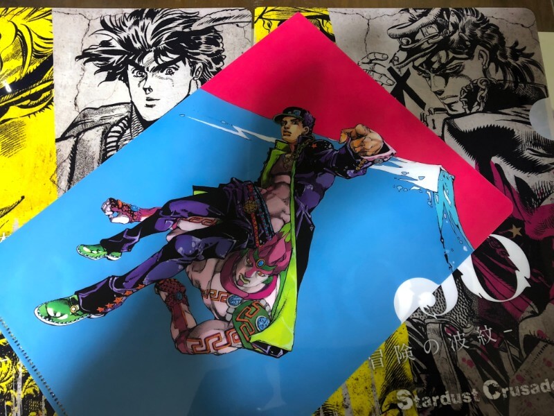 ジョジョの奇妙な冒険｜ローソン限定クリアファイルをGET！JoJo展