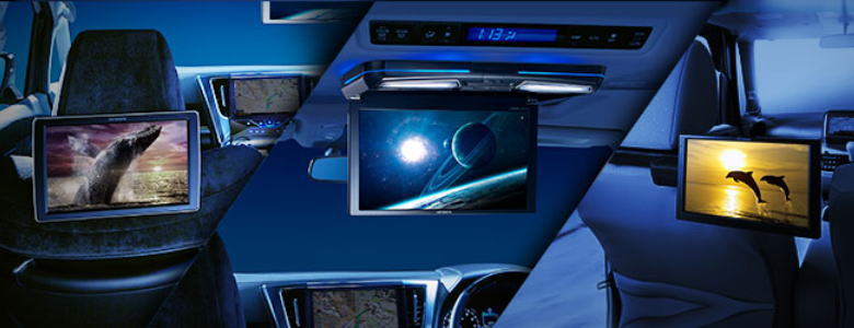 MONITOR（TV リアモニター）｜フリップダウンモニター/カロッツェリア