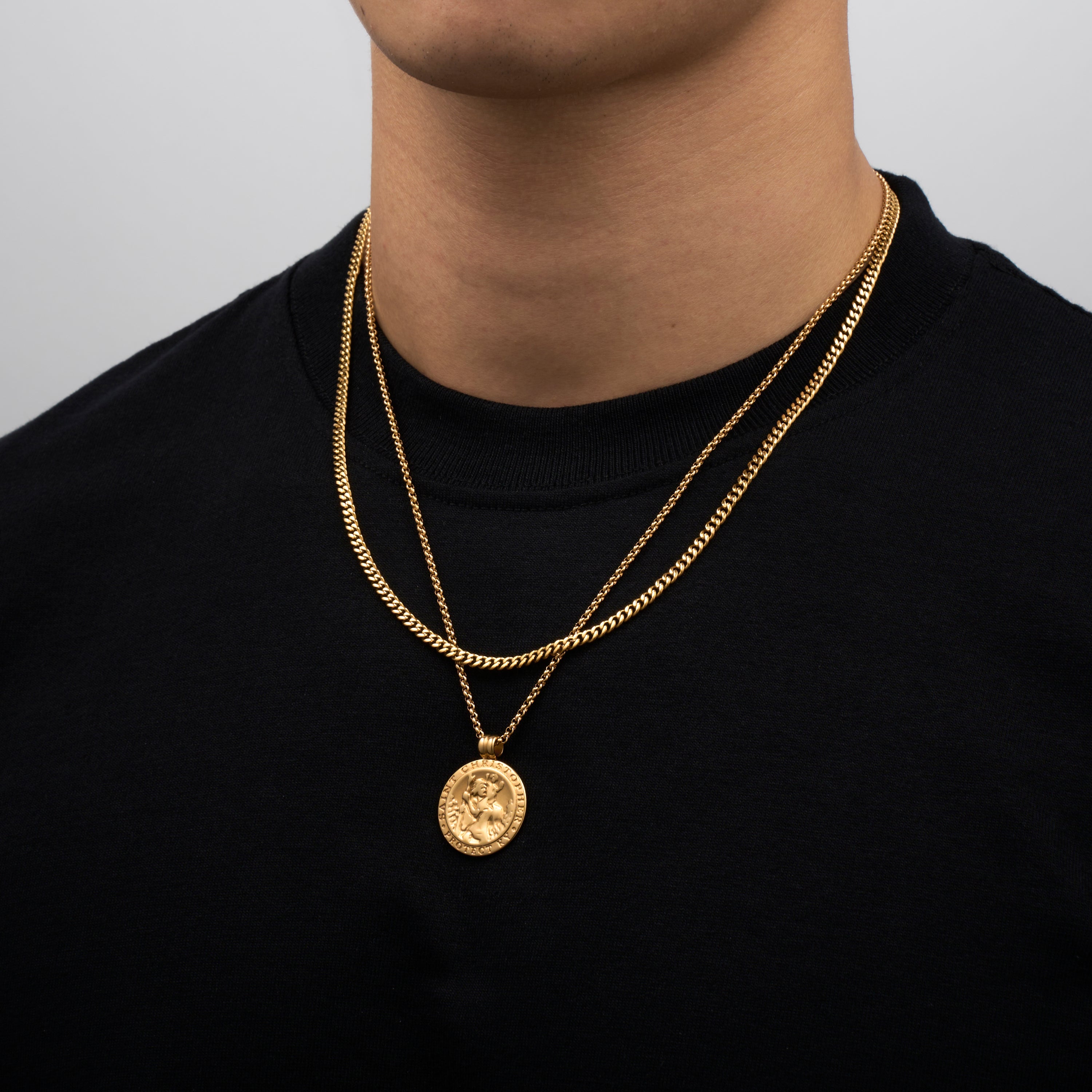 Pendant × Chain (Gold) – KY9 JM