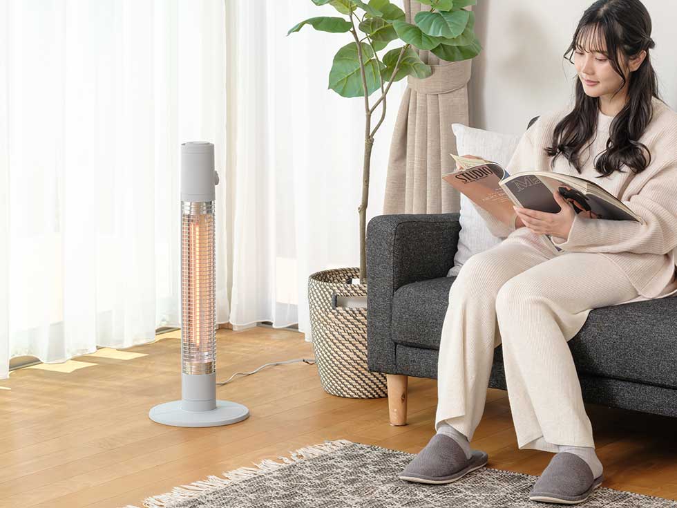 販売終了】グラファイトヒーター遠赤電気ストーブKKS-06254 | コイズミ