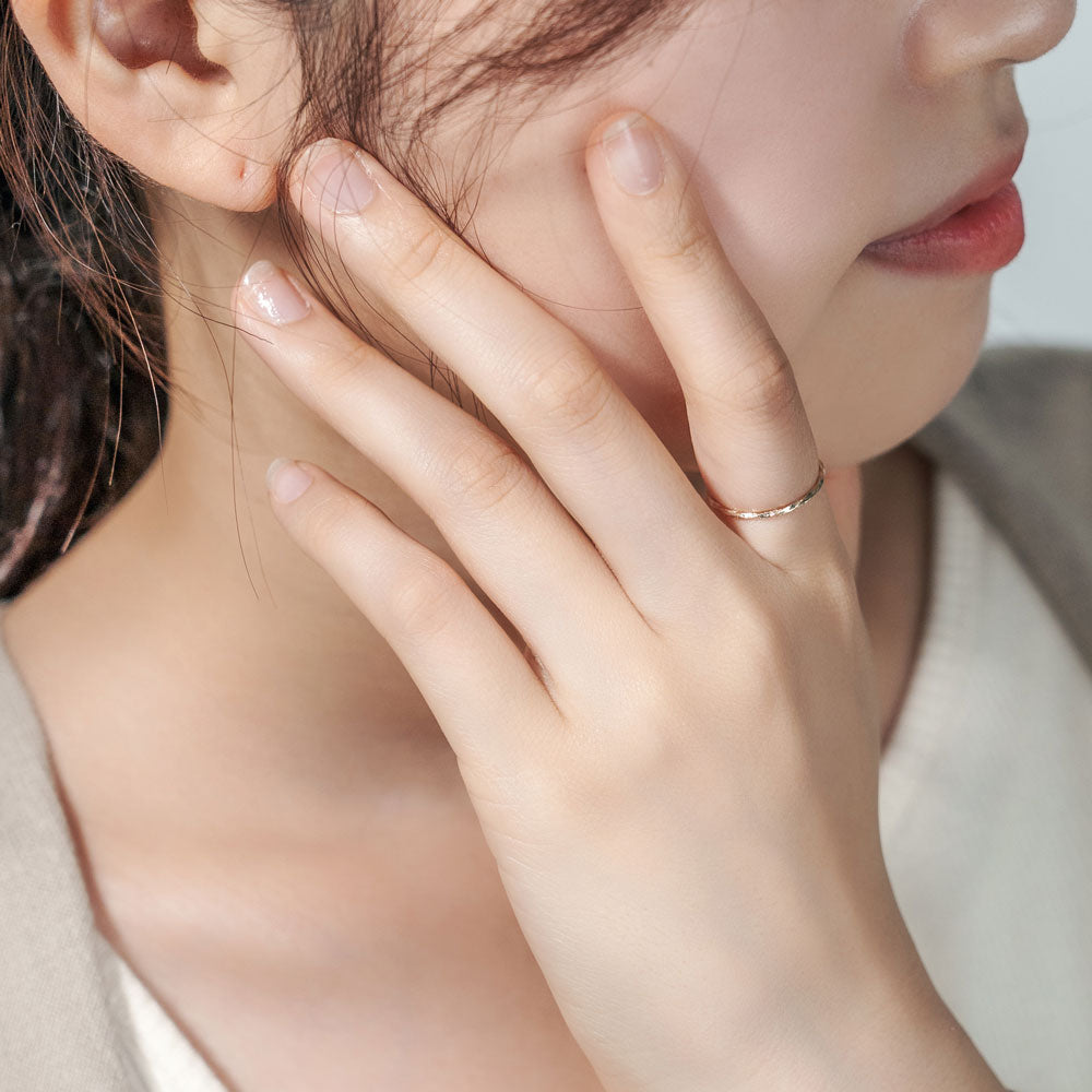 L&Co.(エルアンドコー)】 リング｜K10 レイヤード リング （20-3715