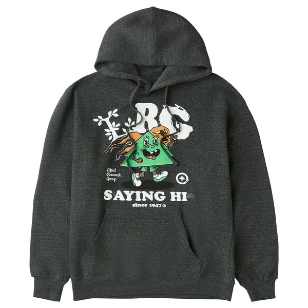 STAYING HIGH HOODIE Charcoal Heather | LRG Clothing