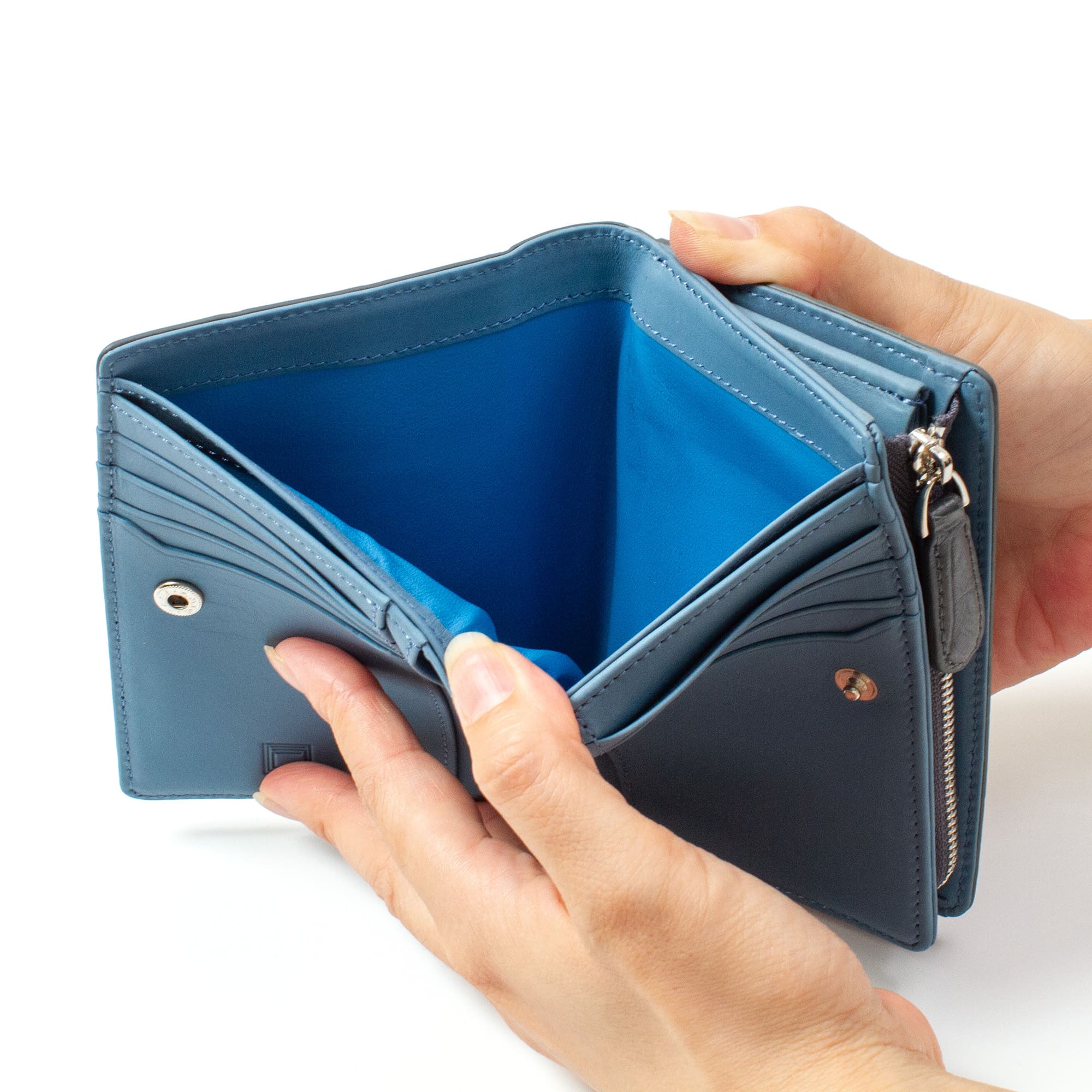 公式】 レザークラフトカンパニー ミドルウォレット Sebek ワニ革