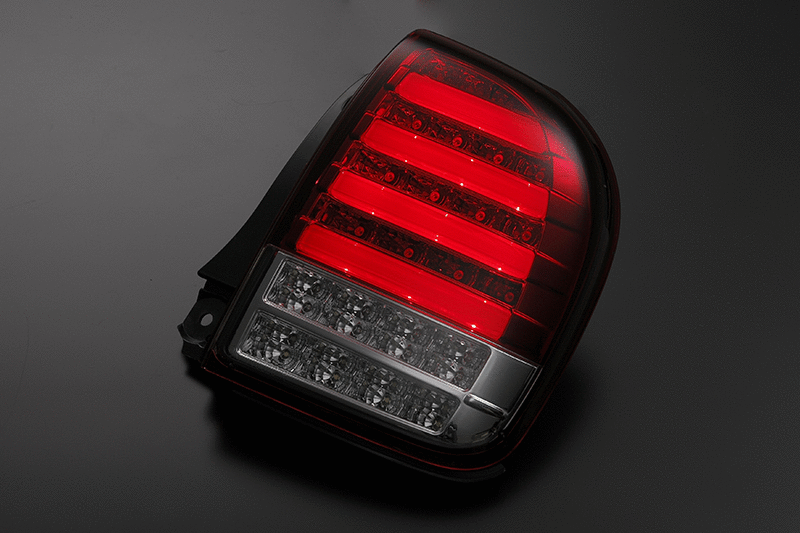 流星バージョン]HE22S ラパン 3Dライトバー LEDテールランプ | ハイ