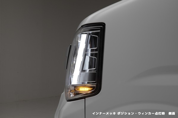 流星バージョン］ DA17W・V エブリイワゴン・バン LED3Dライトバー
