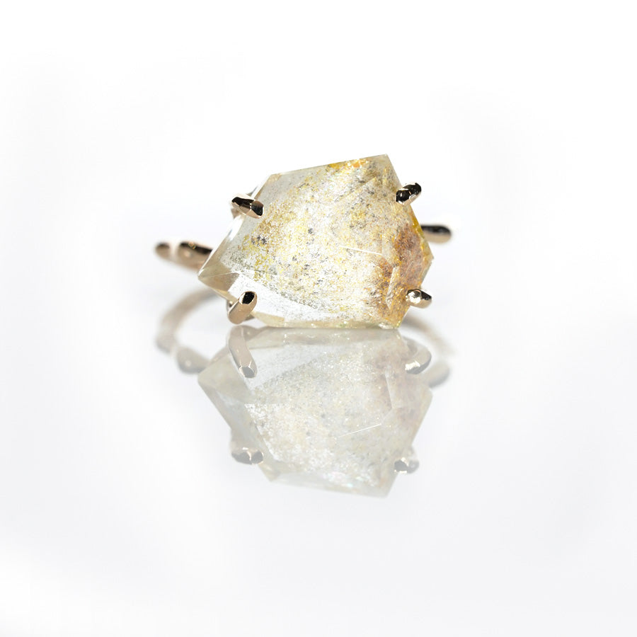 Charm Ring No.1470/ Garden Quartz | Lamie (ラミエ) Jewelry