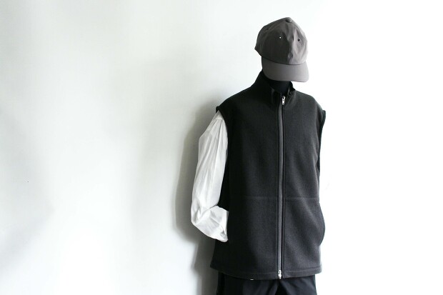 Still by hand ウールパイルベスト VE02213 [Lampa]