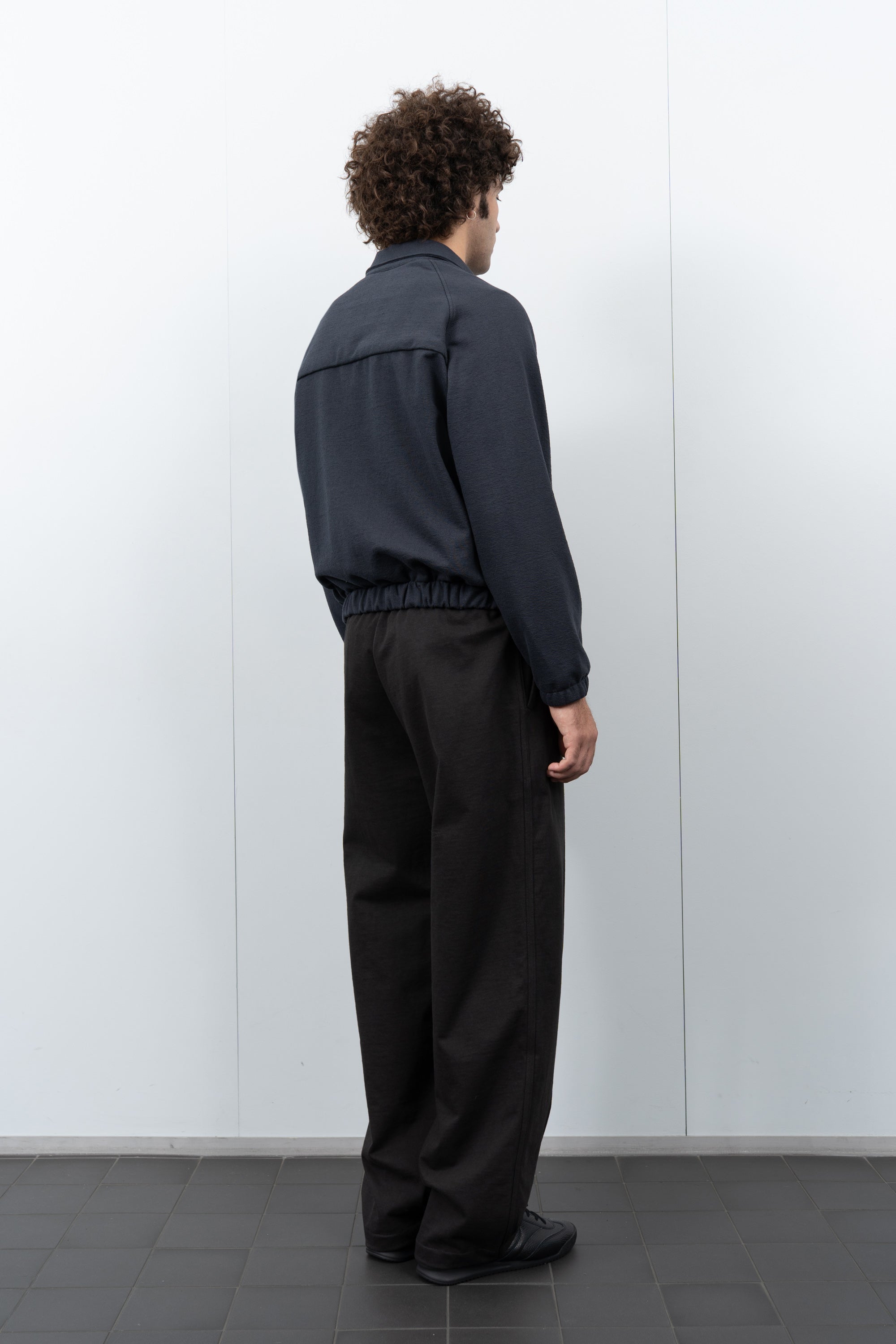 TEXTURED COACH JACKET - PITCH NAVY – LADY WHITE CO.