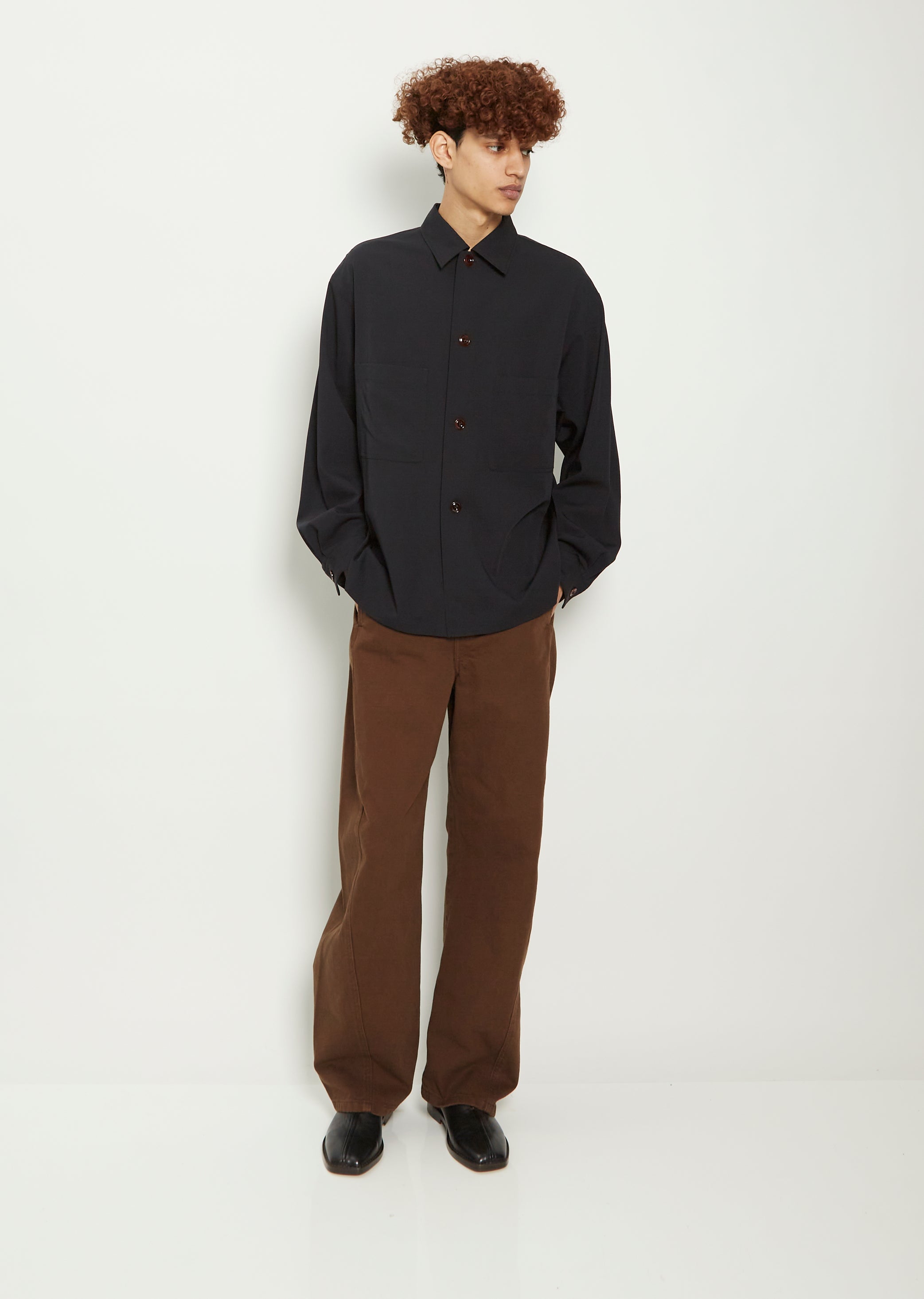 Men's Wool Pyjama Shirt – La Garçonne