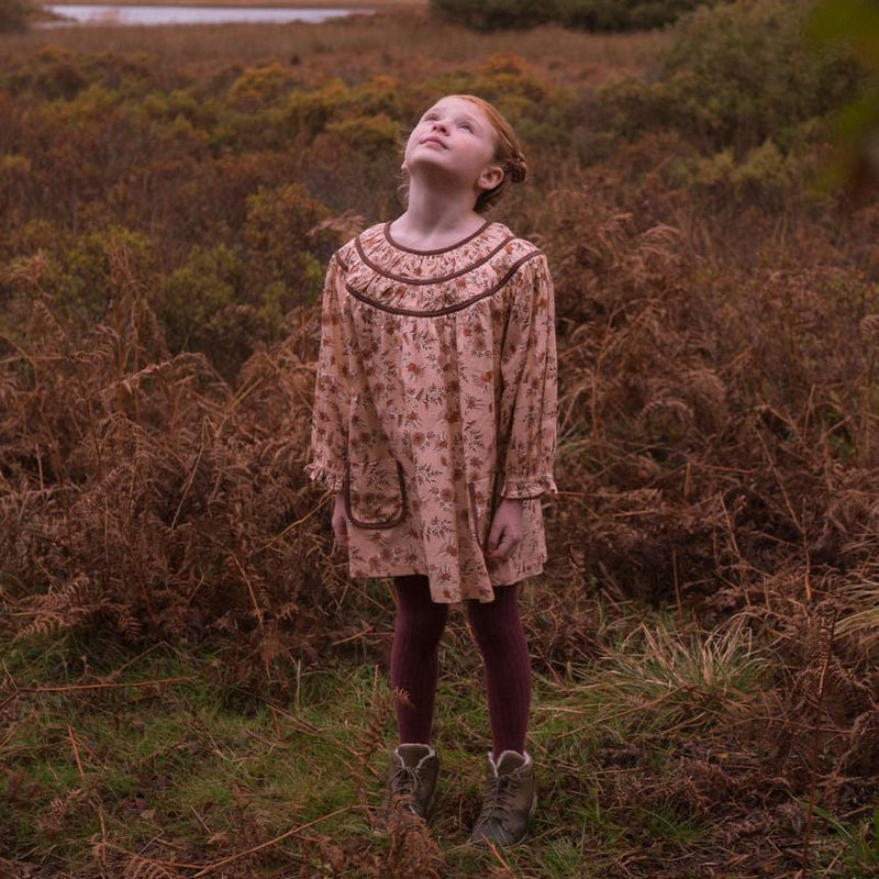 TULIP DRESS, AUTUMN FLORAL – Lali