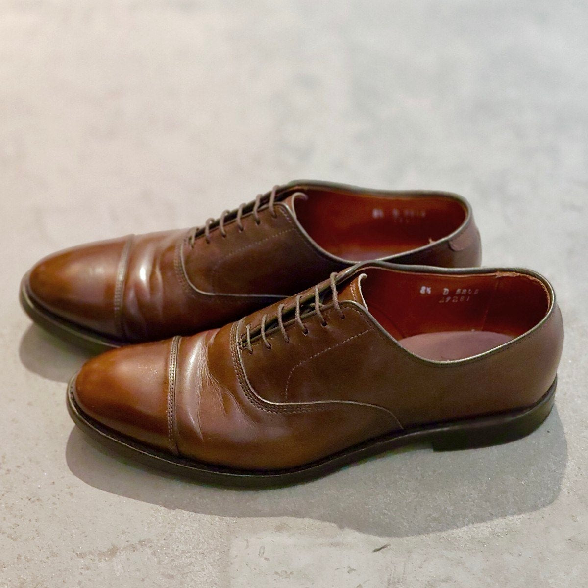 Allen Edomons】アレンエドモンズ パークアベニュー ストレートチップ