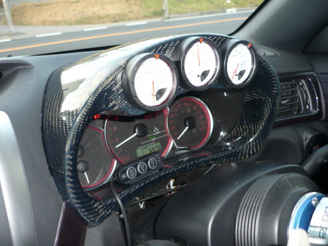 WRC CUSTOM 52φ 3連メーターフード インプレッサ GH系／GR系／GV系共通