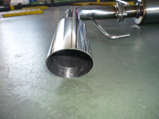 JWRC CUSTOM 左出しリヤマフラー ストレートタイコタイプ スイフト