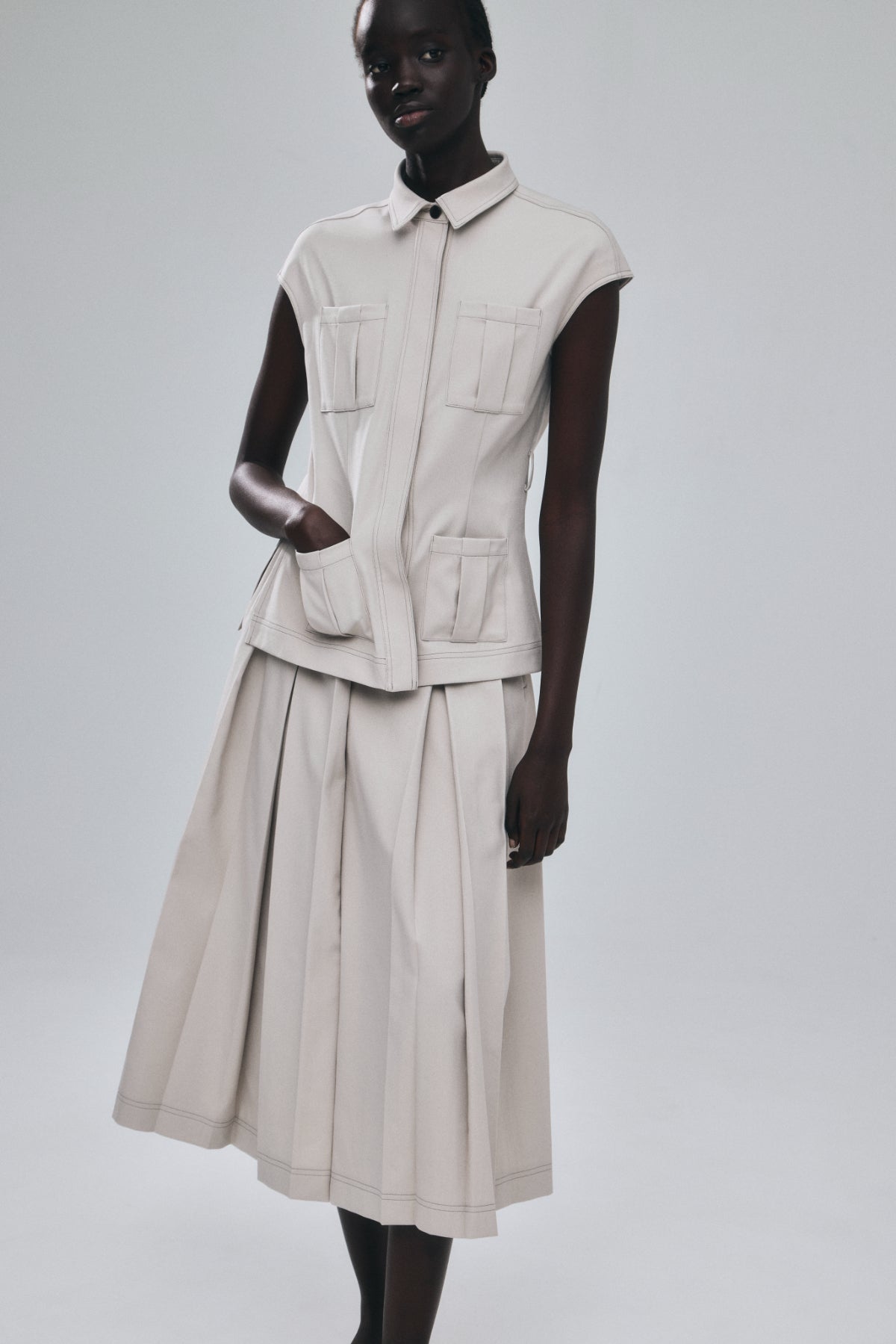 再入荷】French Sleeve Jacket – L'AUBE BLANC