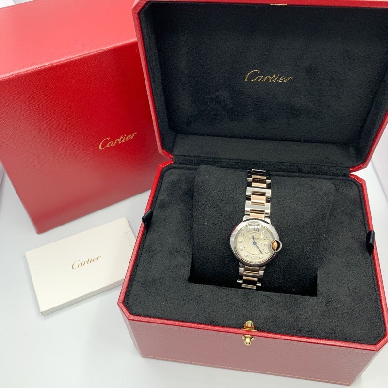 バロン ブルー ドゥ カルティエ 28mm SS×PG ブレス – LE MIRAIS Collection