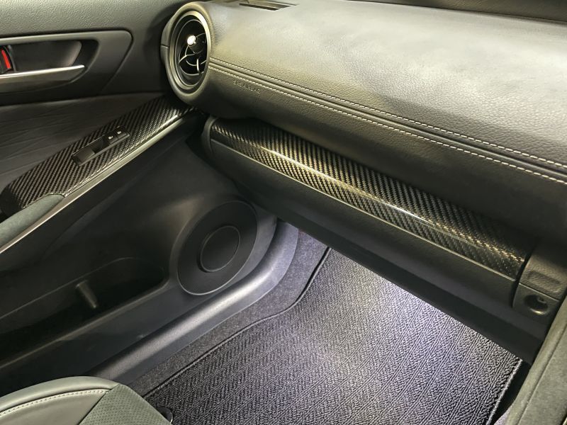 IS500 ドライ カーボン インテリア パネル オーナメントパネル