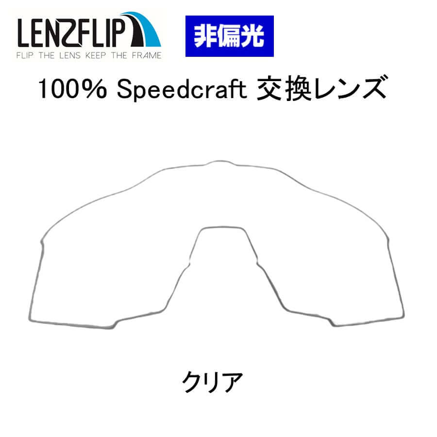 100% スピードクラフト(Speedcraft) 用 交換レンズ