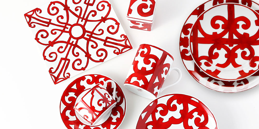 エルメス（HERMES） ウォーク・イン・ザ・ガーデン ディナープレート