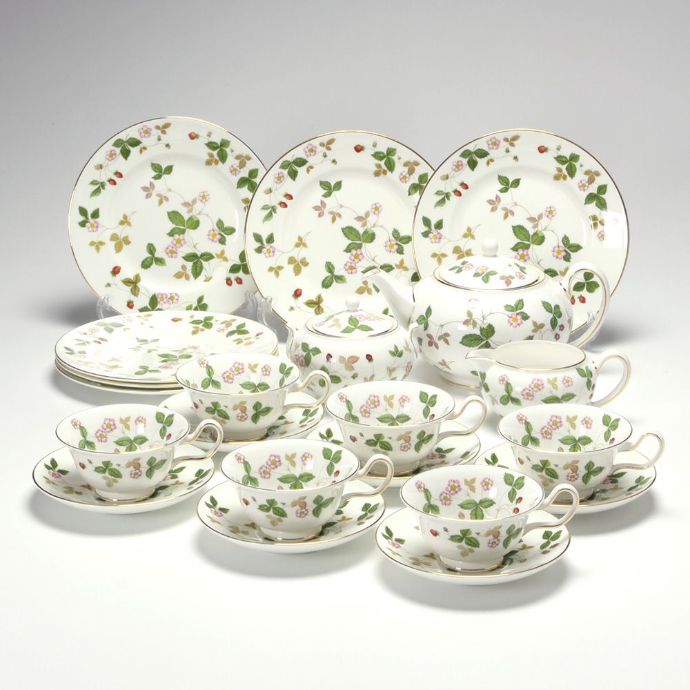 ウェッジウッド（Wedgwood） ワイルドストロベリー 23ピースセット