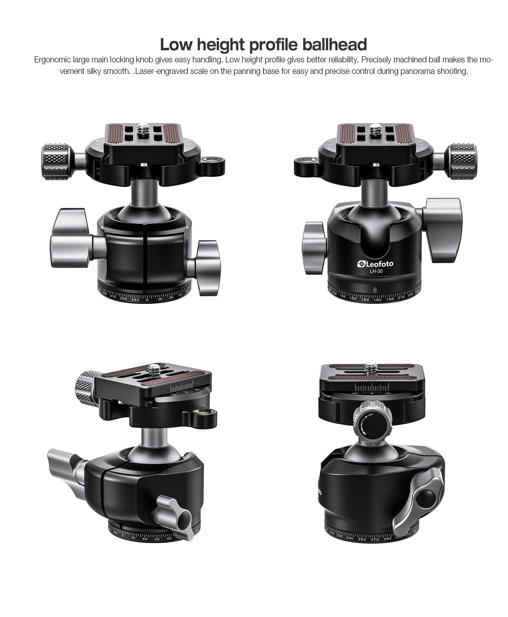 Leofoto LS-253CM/283CM Medium Ranger Series Tripod Set