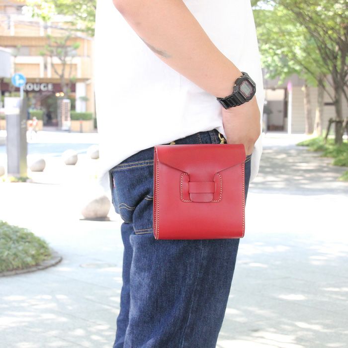 フラップベルトポーチ｜PORCO ROSSO