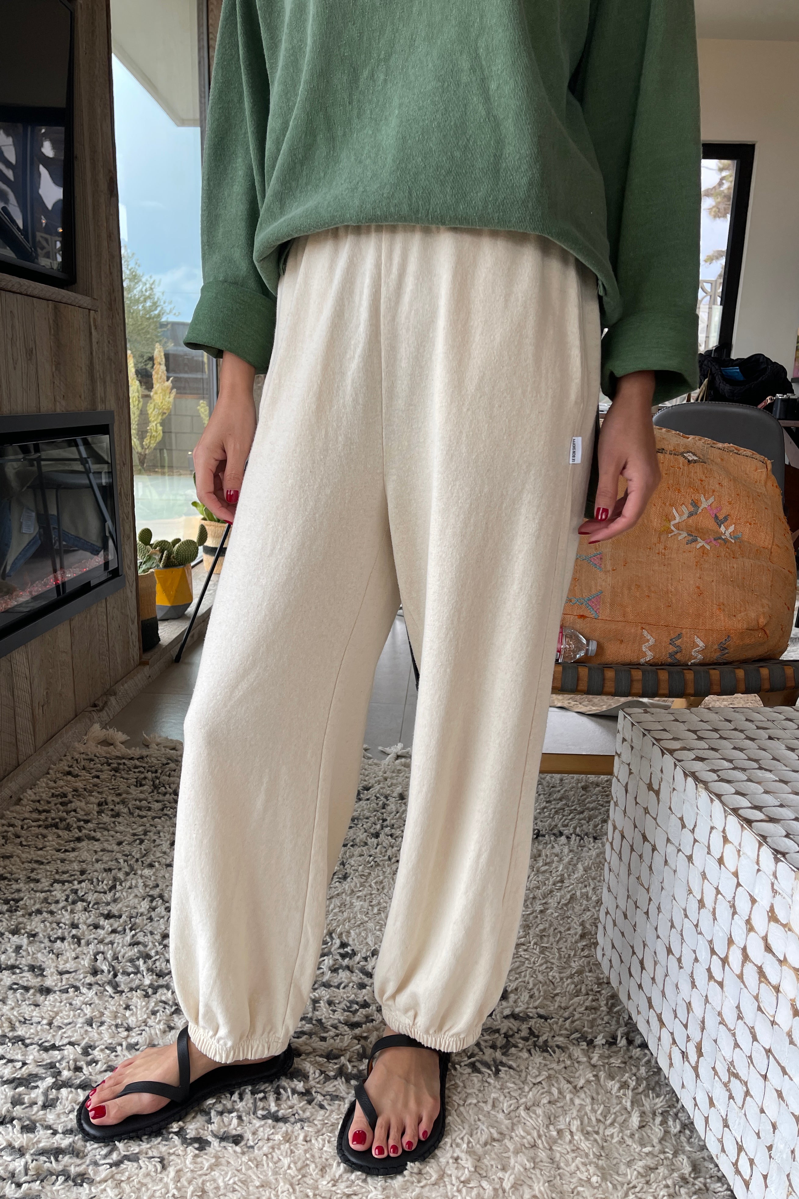 Balloon Pants - NATUREL
