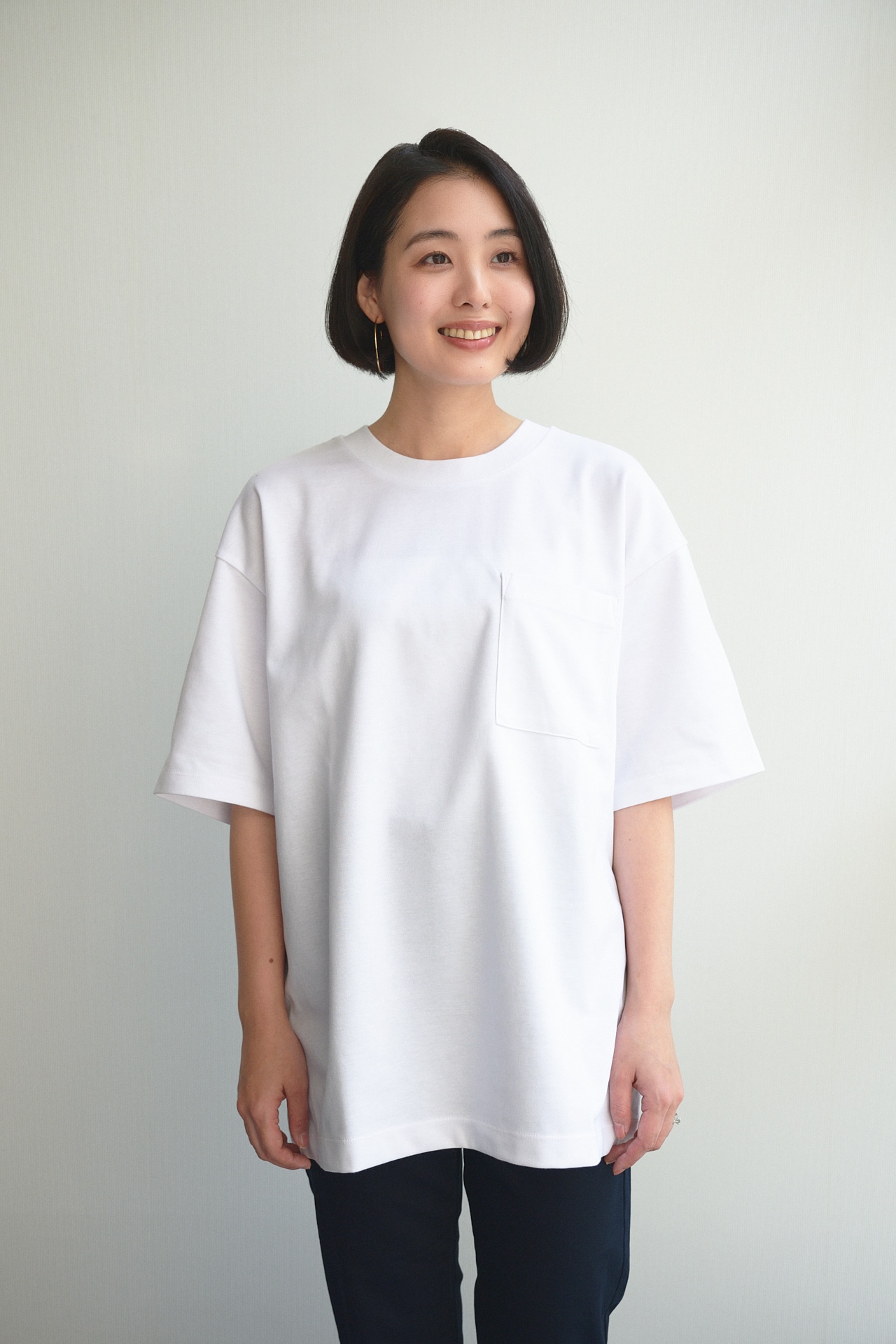 無印良品】新作「白Tシャツ」6型を着てみた！おすすめのレディース