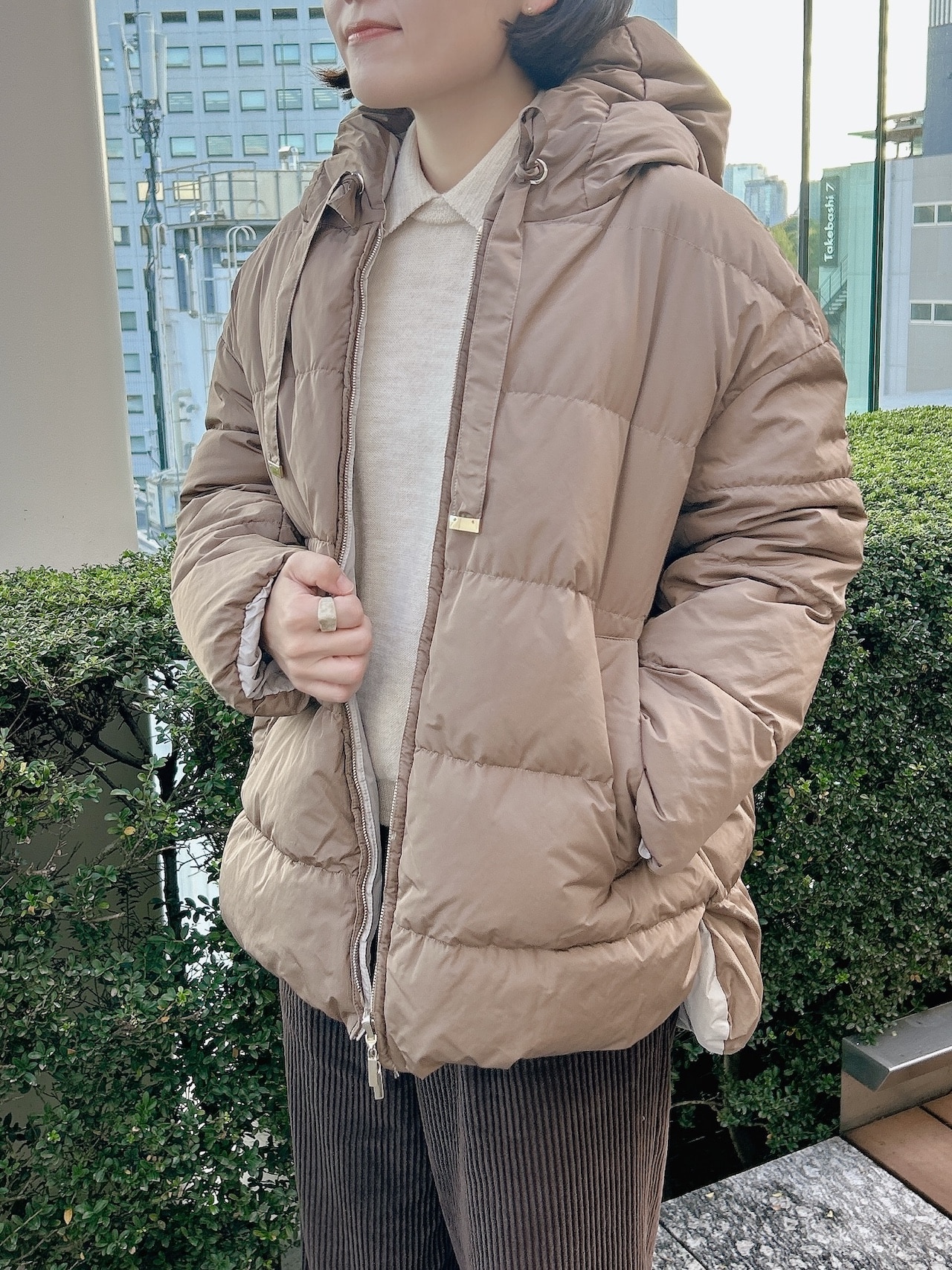 20年後も着たいダウンを「エス マックスマーラ」で購入！上品キャメル