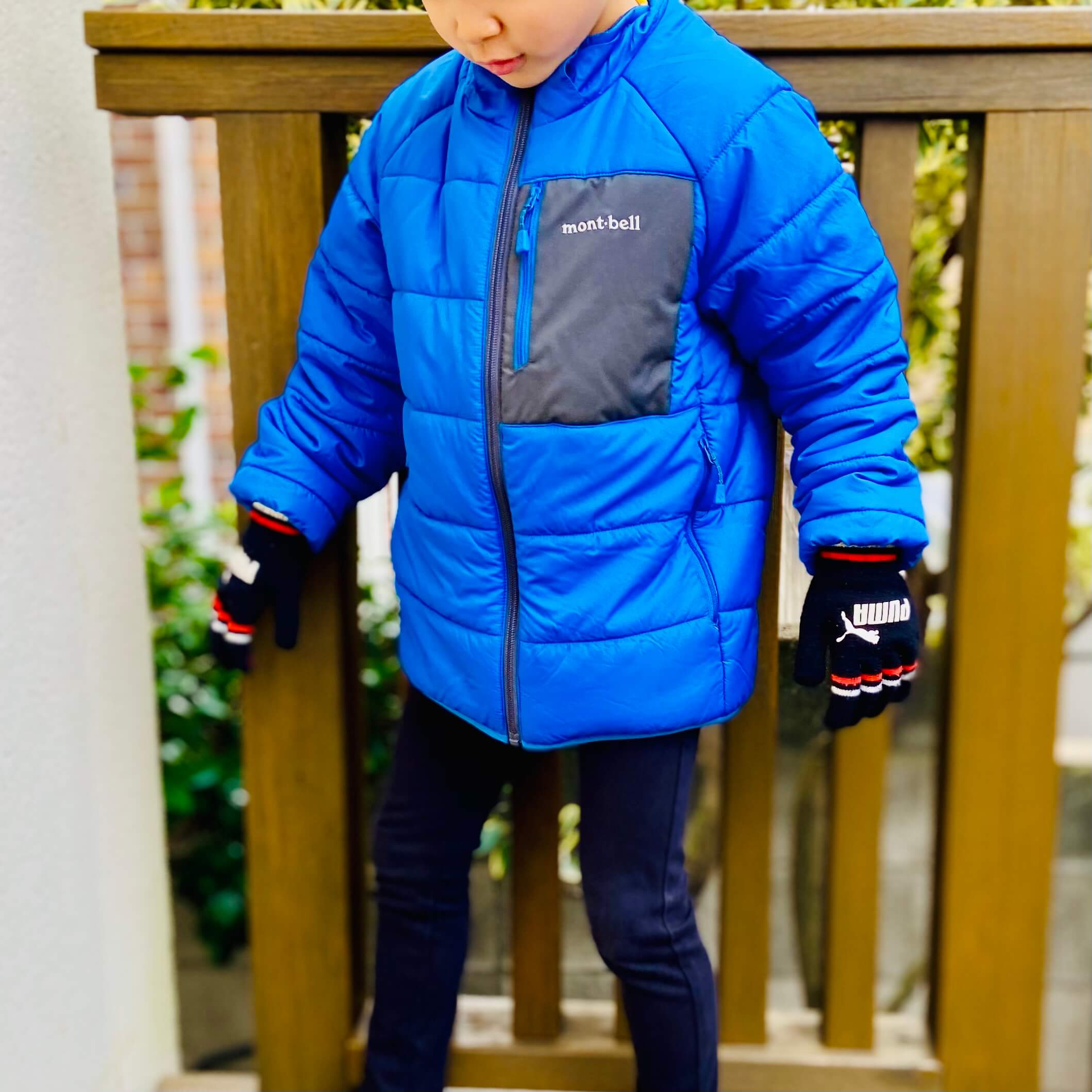 長男の新アウターはmont-bell サーマランド パーカに！ | LEE