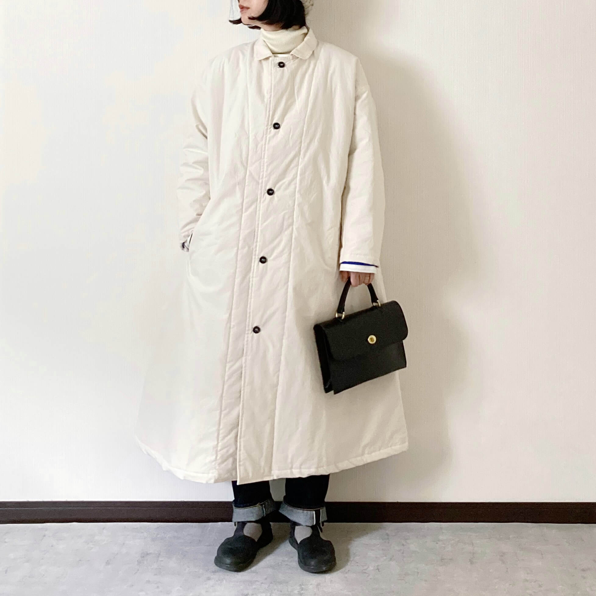 念願の【Yarmo（ヤーモ）】キルティングラボコートを買いました♡ | LEE