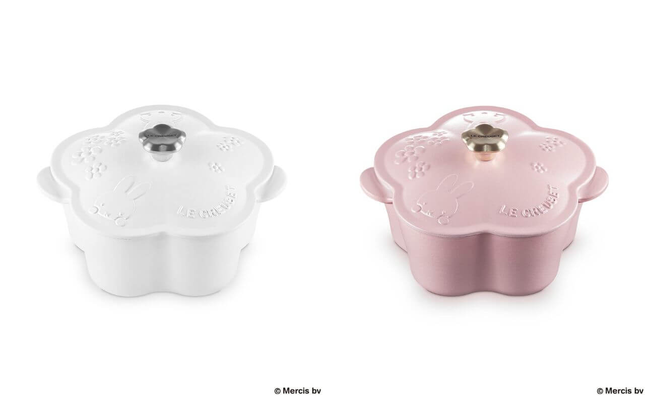 ル・クルーゼとミッフィーがコラボ！優しげな鍋やテーブルウェアは