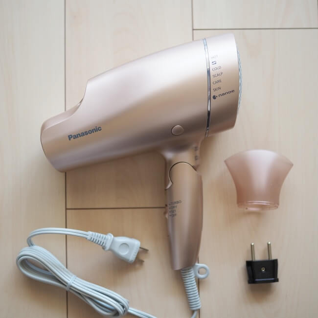 Panasonicナノケアドライヤー】海外でも日本と同じヘアケアを♪ | LEE