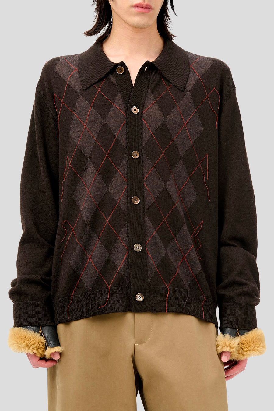 Our Legacy - DARK BROWN EVENING POLO – LE LABO STORE