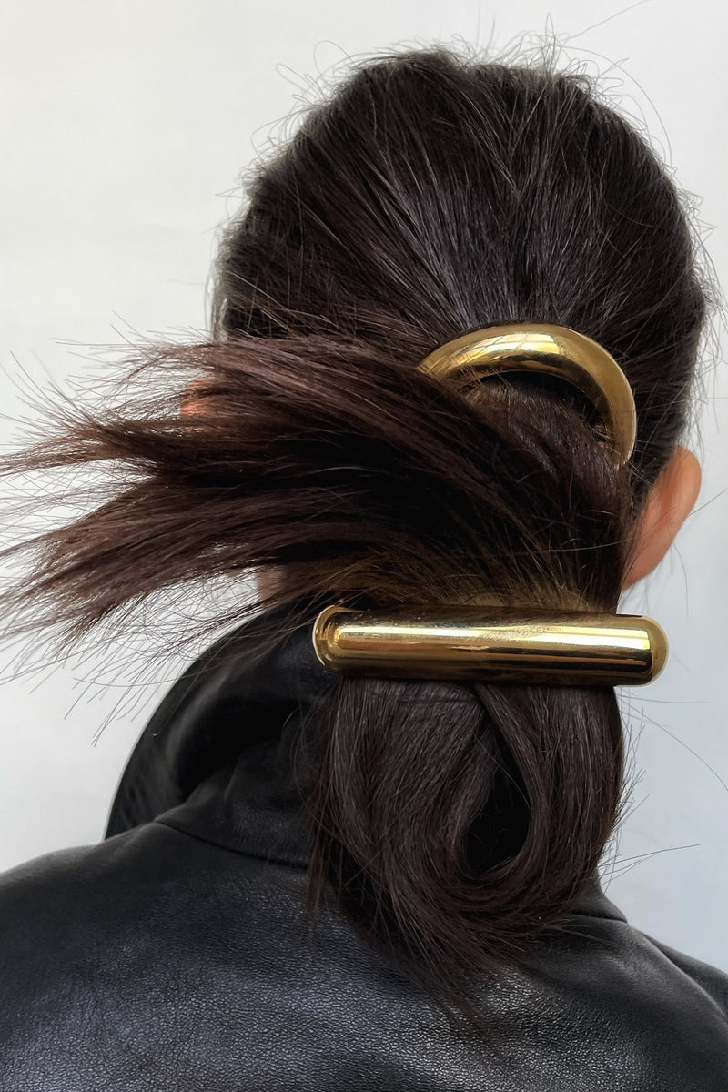 Glossy Bar Barrette | LELET NY