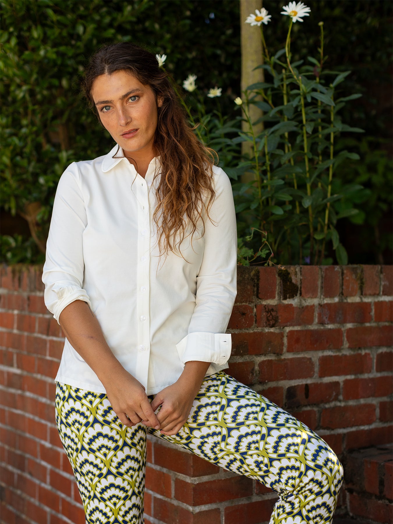 ALICE blouse White – Lesley Evers