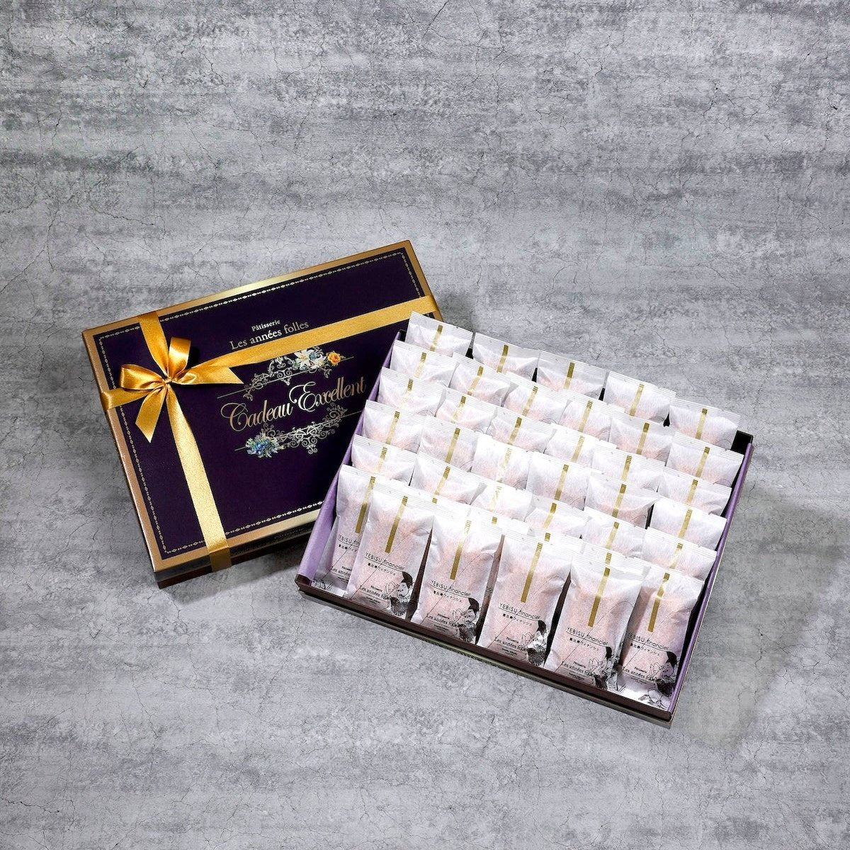 恵比寿フィナンシェ80個セット（40個入セット×2） – lesanneesfolles