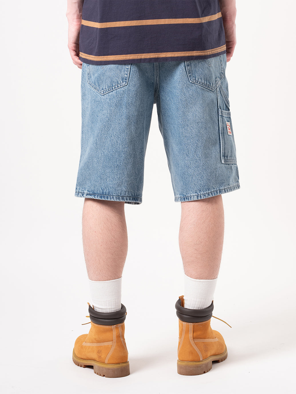 WORKWEAR 568™ ルーズカーペンター ショートパンツ ライトインディゴ