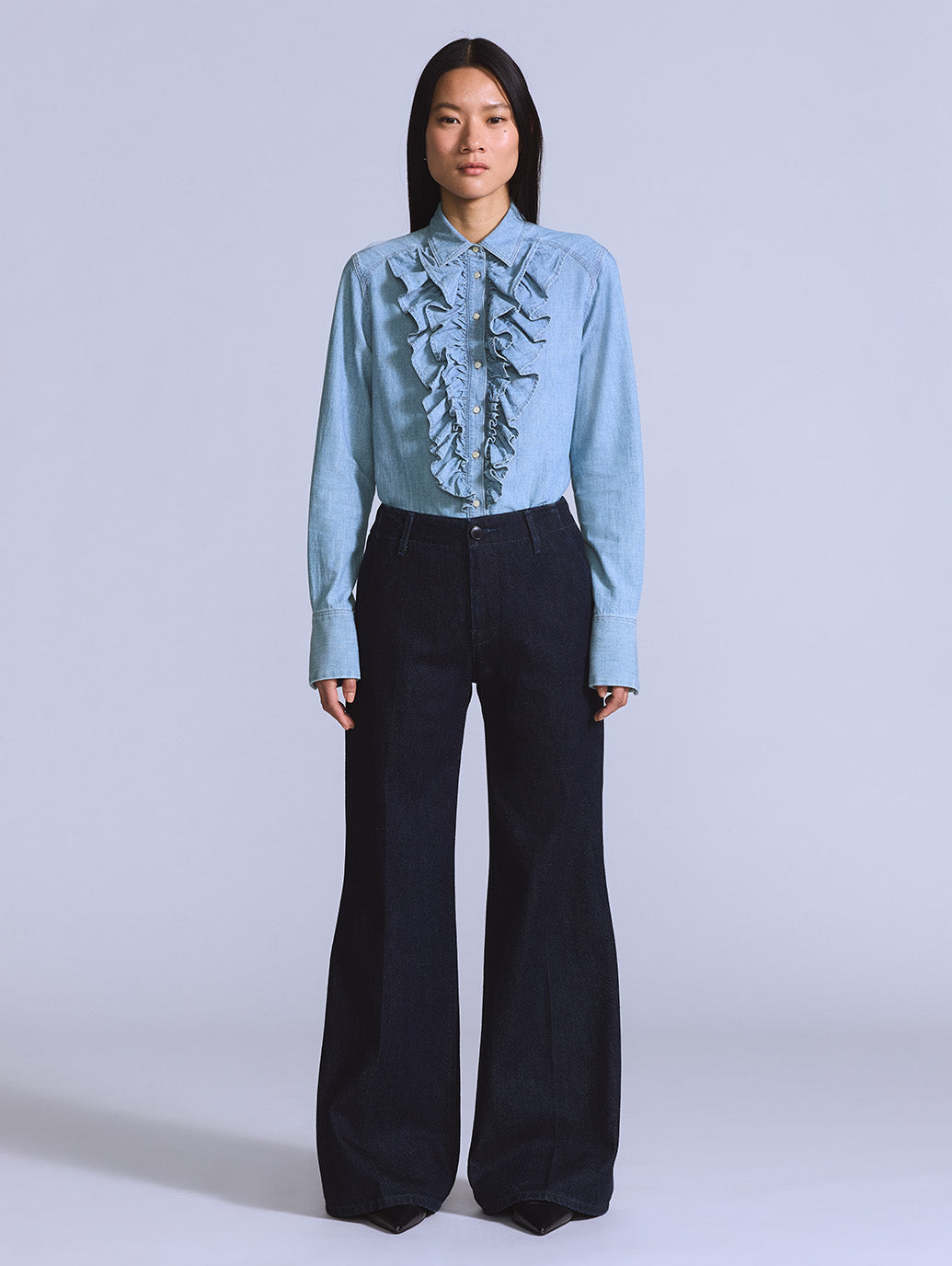 BLUETAB™ STEM フレアトラウザーパンツ ダークインディゴ – リーバイス