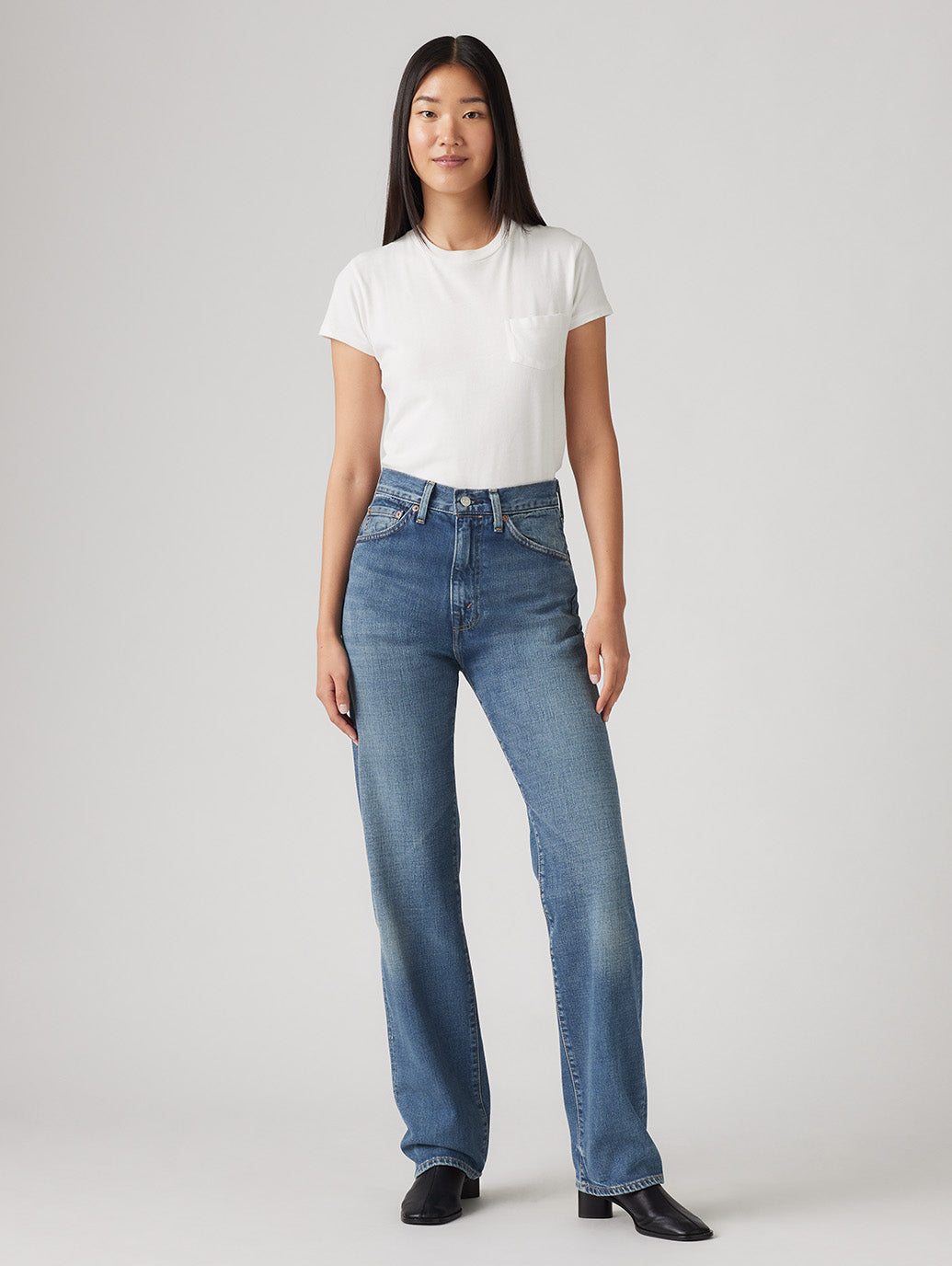 LEVI'S® VINTAGE CLOTHING 1950'S 701 ジーンズ ミディアムインディゴ