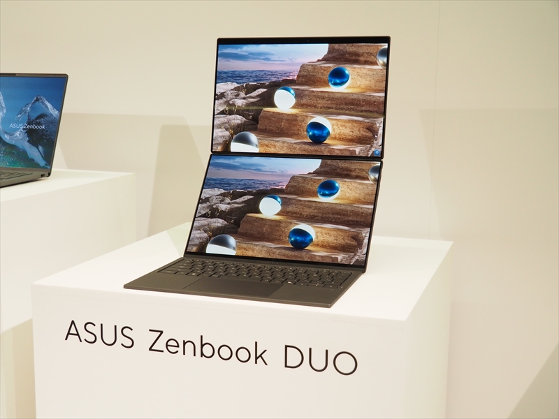 ASUS、Core Ultra X9 388H&2つの14インチ有機ELを搭載したノートPC