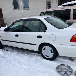 シビックフェリオのシビックフェリオ・EK3・シビック・夏の空と愛車