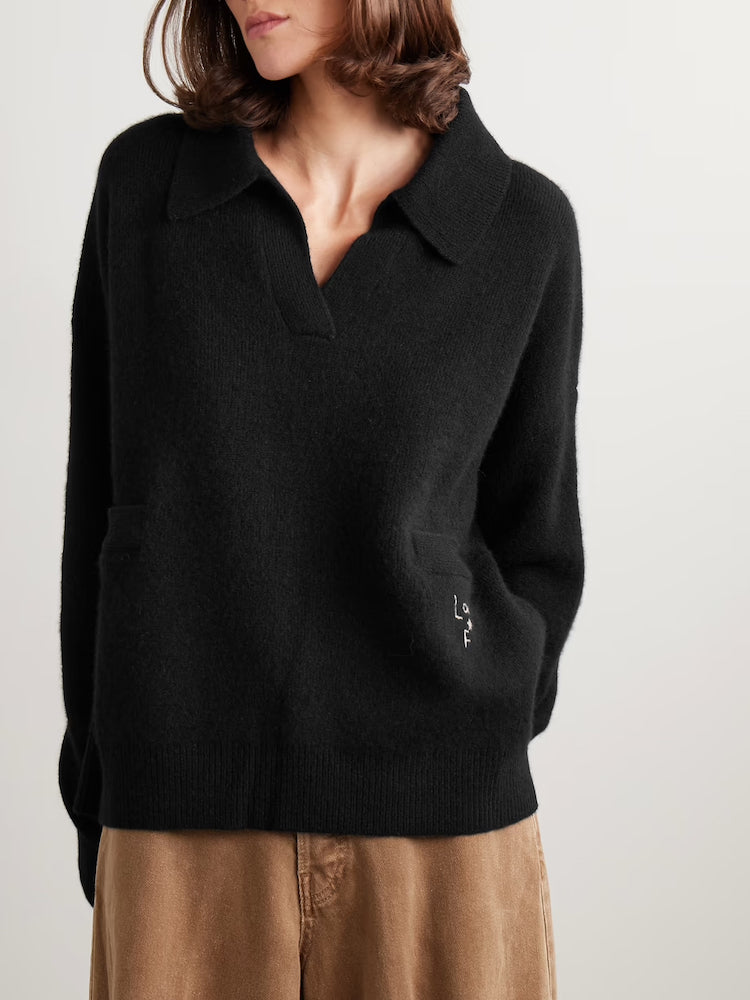 Charlie Oversized Polo – Lingua Franca NYC