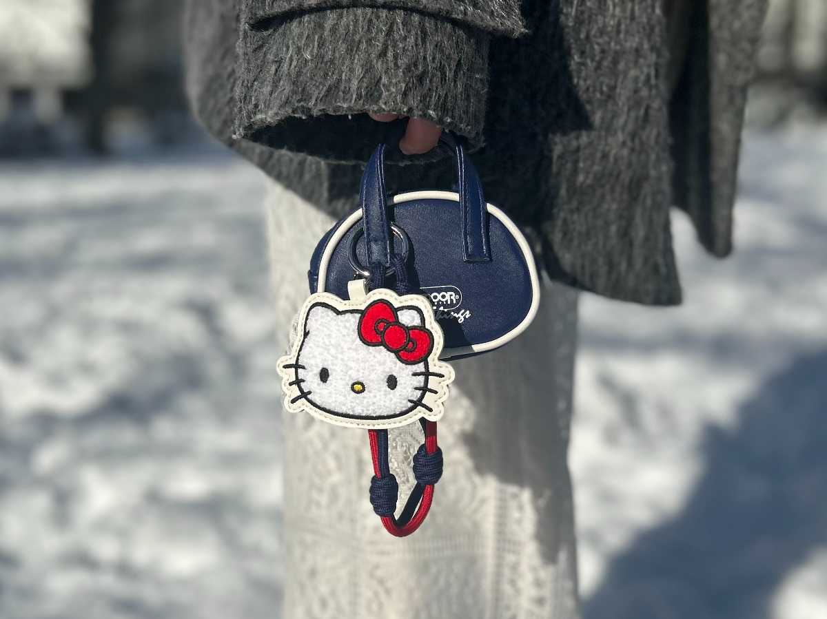 ハローキティ付録バッグチャームセットの使用レビュー】 かわいすぎて