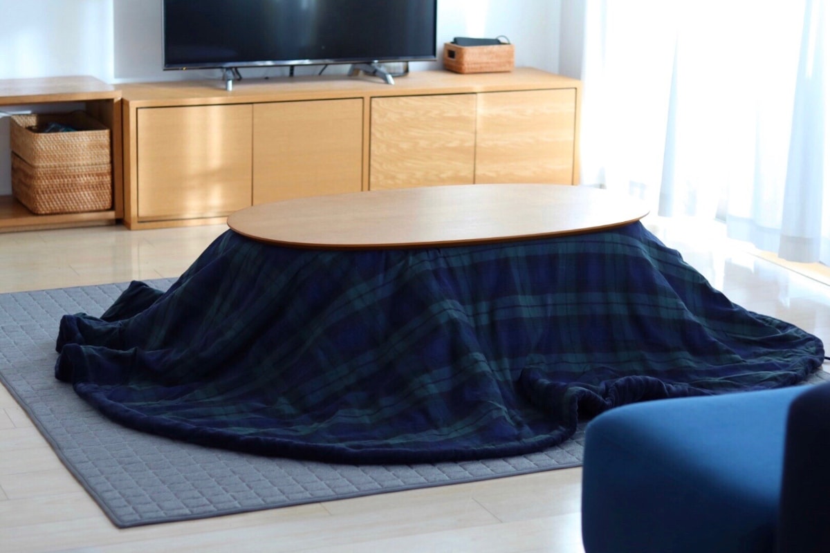 画像一覧）無印良品の「楕円こたつ」が1年中使える！ 【無印マニア】が