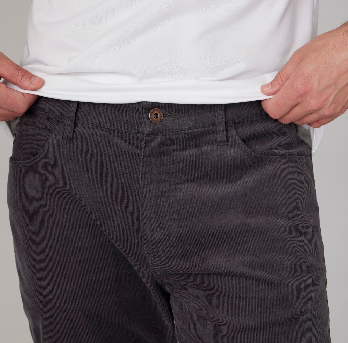 パンツ CORDUROY BAKER / CHARCOAL GRAY32 CORDUROY BAKER / CHARCOAL