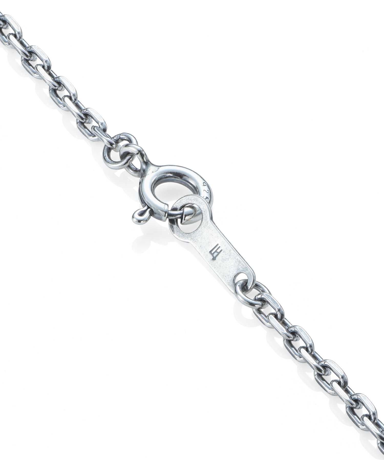 スモールシルバーチェーンネックレス/カットアズキ/シルバー925 | LION